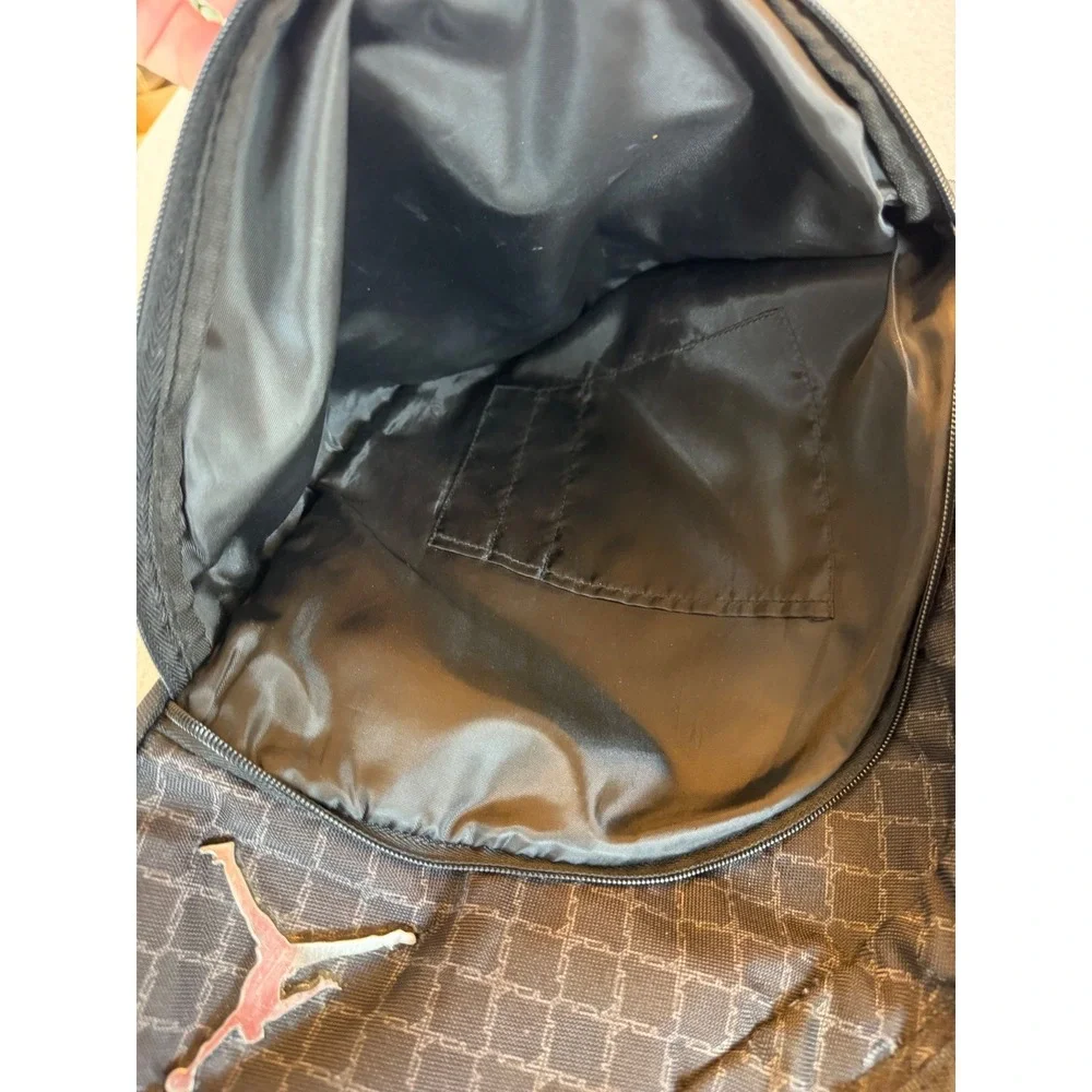 Jordan Jumpman Black Grid Sling Backpack Crossbody Bag One Strap Travel Sport
